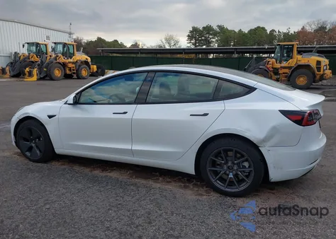 2023 Tesla Model 3 Rear-Wheel Drive from USA, damaged, VIN 5YJ3E1EA7PF595592